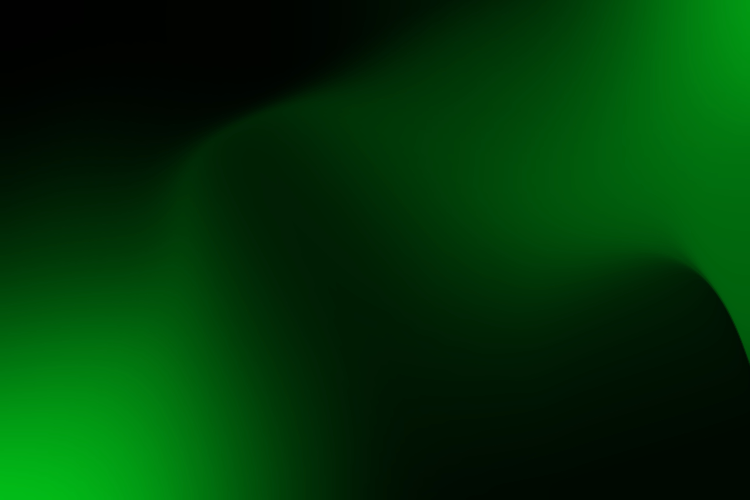 Green and Black Gradient Background